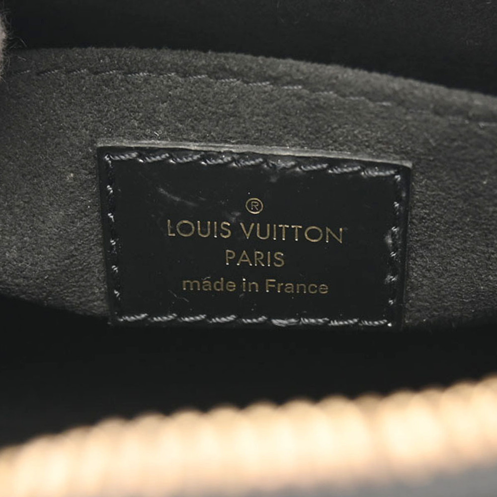Louis Vuitton Chain Bag Leather Alma Black Shoulder Epi - Picture 11 of 11
